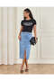 Women Black Printed Casual T-Shirt - 2