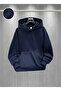 Kangaroo Pocket Hooded Oversized Sweatshirt