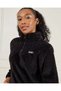 Senior Girls Black PlainFur Pullover - 4