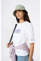 T-Table Short-Sleeve Tee White Women's T-Shirt - 118389-Ww001 - 4