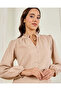 Women Pink Hi-Neck Casual Blouse - 4