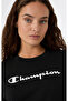 Script Shop Crewneck Sweatshirt Black Women's Sweatshirt - 118427-Kk001 - 3
