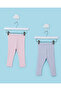 Infant Girls Pink And Grey Leggings Set (2 Pieces)
