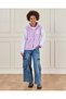 Senior Girls Purple Fur Jacket - 2
