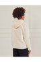 Senior Girls Beige Hooded Sweatshirt - 3