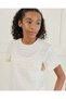 Senior Girls White Embellished Top - 4