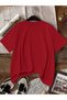 Women's Printed Bow Crew Neck T-Shirt - 2