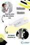 White Window Safety Lock Children's Burglar Lock Pullable PVC 4 Pieces - 8