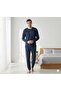 Men's Long Sleeve Winter Pajama Set - 2
