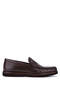 Men's Genuine Leather Brown Loafer Shoes