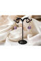 Long Earrings with Amethyst - 2