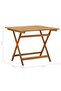 5 Piece Folding Garden Dining Set Solid Acacia Wood - 3