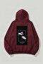 Unisex Soft Textured for You, My Muse Printed Design Oversized 3 Thread Hoodie Sweatshirt