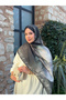 Patterned Muslin Women's Shawl - 6