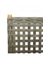 Reclining Garden Chairs 8 pcs Grey Poly Rattan and Solid Wood - 8