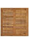 5 Piece Folding Garden Dining Set Solid Acacia Wood - 5