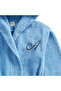 Kids Hooded Bathrobe | Monogrammed Letter 'A' | Soft Cotton Comfort - 2