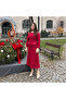 rochie Wistful red - 2