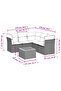 Garden Sofa Set | Black - 3