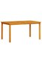 Garden Dining Set Folding 7 pcs Brown Solid Acacia Wood - 5