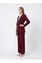 Bordo Blazer Ceket - 2