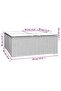 9 Piece Garden Lounge Set with Cushions Poly Rattan Grey - 8
