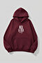 Unisex Soft Textured Hastala Vista Baby Printed Design Oversized 3 Thread Hoodie Sweatshirt