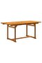 5 Piece Garden Dining Set Solid Wood Acacia and Textilene - 2