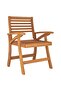 5 Piece Garden Dining Set Solid Wood Acacia - 4