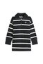 TH SCRIPT 1/2 ZIP TERRY DRESS - 3