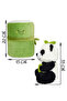 Bamboo Panda Plush Toy with Bag – Cute and Soft Textured Toy - 7