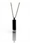 Rectangular Plate Men's Necklace – Black Color - 5