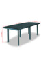 Garden Table Green 210x96x72 cm Plastic - 5