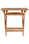 Folding Garden Table 45x45x45 cm Solid Teak Wood - 2