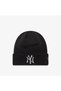 New York Yankees League Essential Unisex Black Beanie