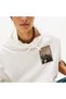 90S Washed Photo City Men's White Sweatshirt - 4