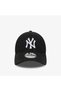 9Forty New York Yankees Melton Wool Unisex Black Hat - 2