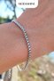 Thin Steel Chain Bracelet – Silver Color – Tarnish-Free Rustproof Waterproof - 4