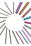 22-Piece Crochet Knitting Needle Set Multicolour - 2