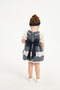 Girl's Evening Dress Ball Gown & Special Occasion 6-24 Months Polka Dot Ruched Balloon Sleeve Gift with Headband - 4