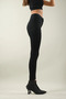 Women's Stretch Fabric Black Skinny Jeans Narrow Leg Trousers New Season-16