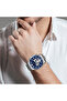 Men's Multi Function Blue Dial Watch - LC08068.390 - 8