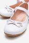 Children's Ribbon Shoes 31-36; White Skin - 3