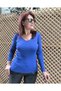 Stone Detailed Sweater Cobalt Blue