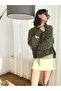 Speckled Pattern Oversized Knitwear Sweater - 6