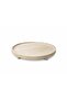 Travertine Footed Decorative Presentation Tray – Silver Ball Foot