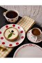 Amour Written 4-Piece Porcelain Cake Plate 20 cm - 5