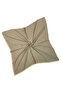 Coconut Yellow Piped Medina Silk Solid Color Scarf 100X100 cm – Elegance and Comfort - 3