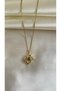 316L Steel Projection Flower Necklace |   I Love You Written in Different Languages - 4