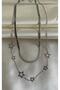 Star Double Minimal Italian Chain Women's Steel Necklace - 2